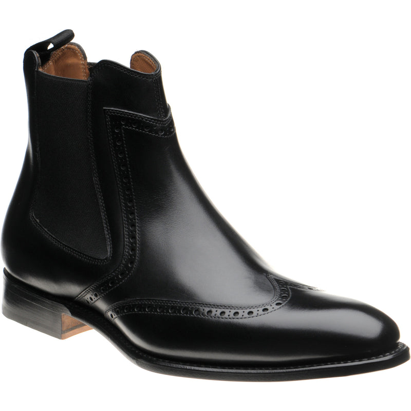 Product image for Herring Perry in black calf