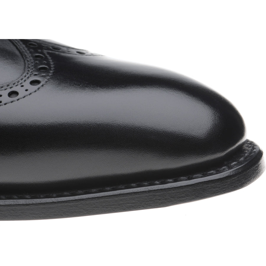 Product image for Herring Perry in black calf