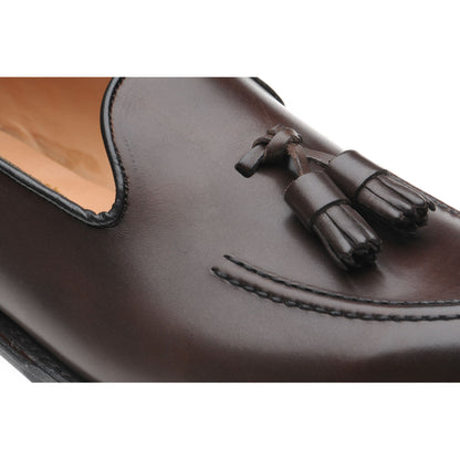 Product image for Herring Picasso R mens rubber-soled tasselled loafers in brown mocha calf