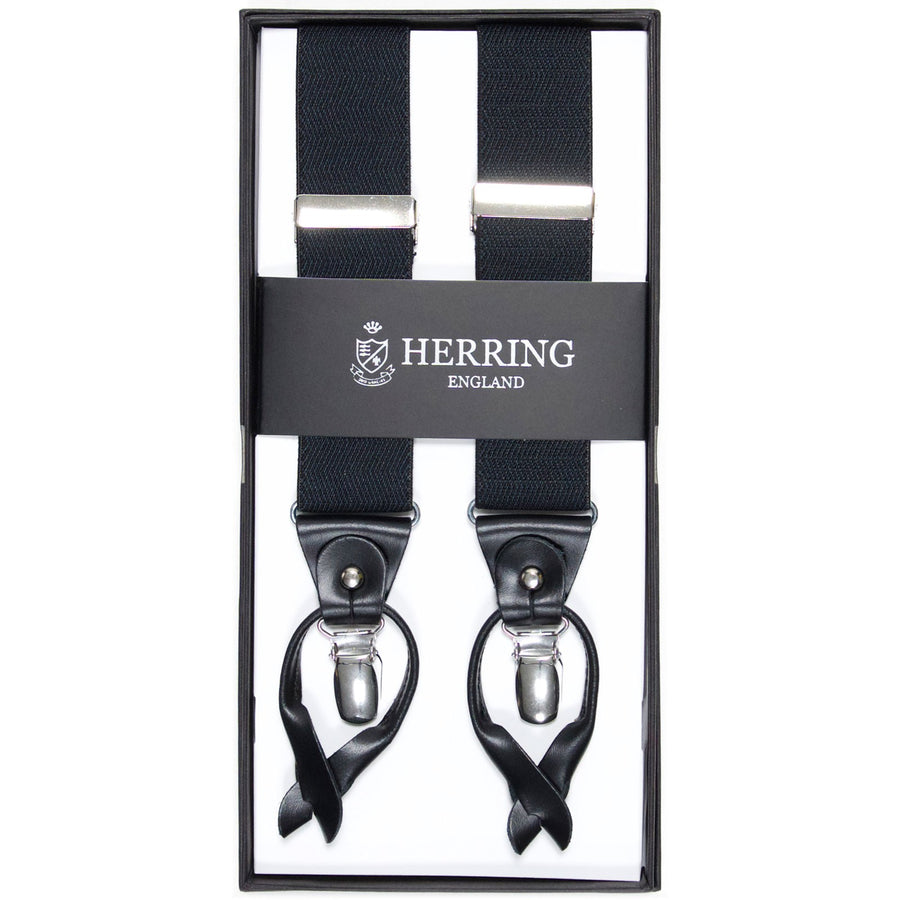 Product image for Herring Plain 11771 Braces in black