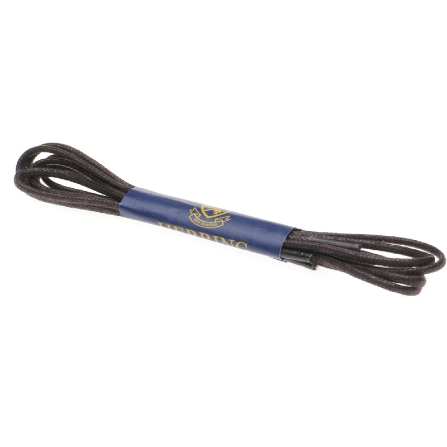 Product image for Herring Plain Laces 80cm Twin Pack in dark brown