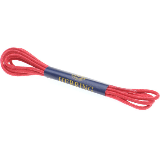 Product image for Herring Plain Laces 80cm Twin Pack in red