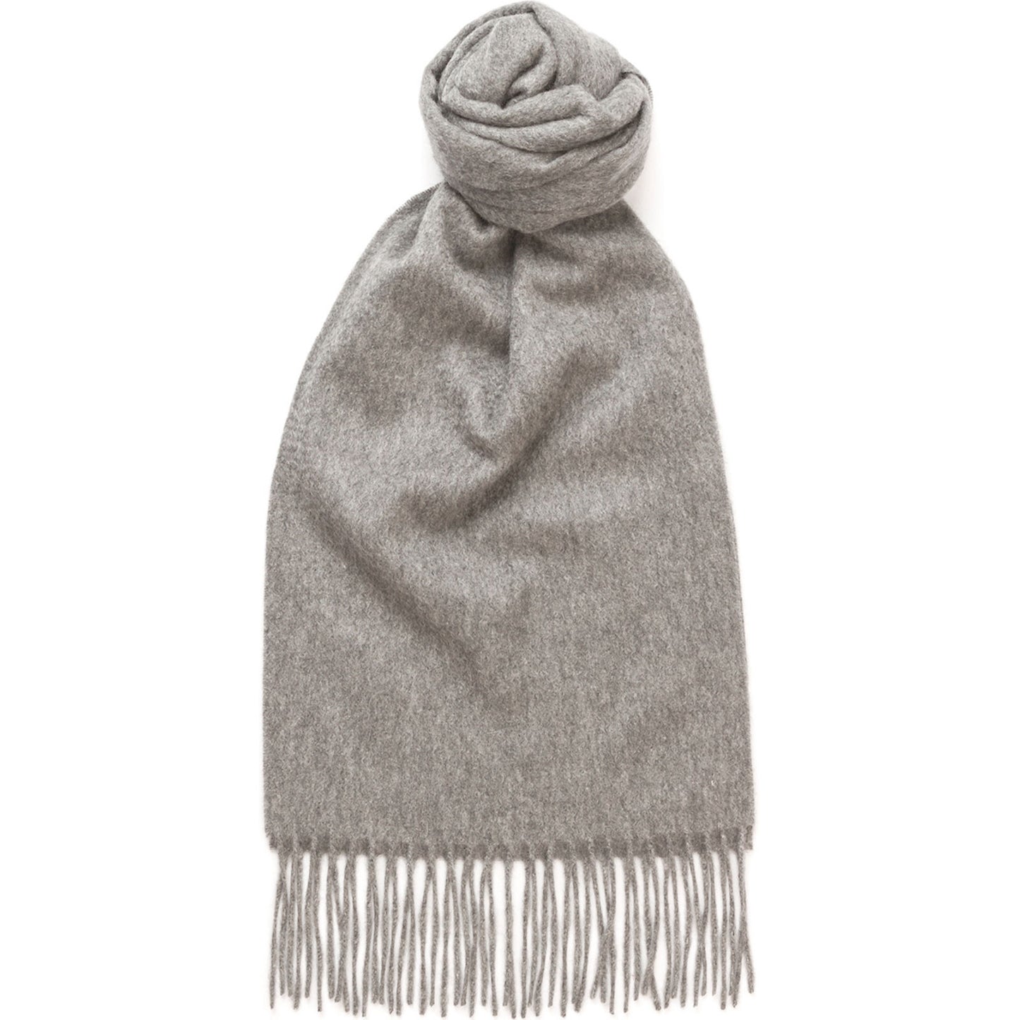 Product image for Herring Plain Lambswool Scarf in grey new
