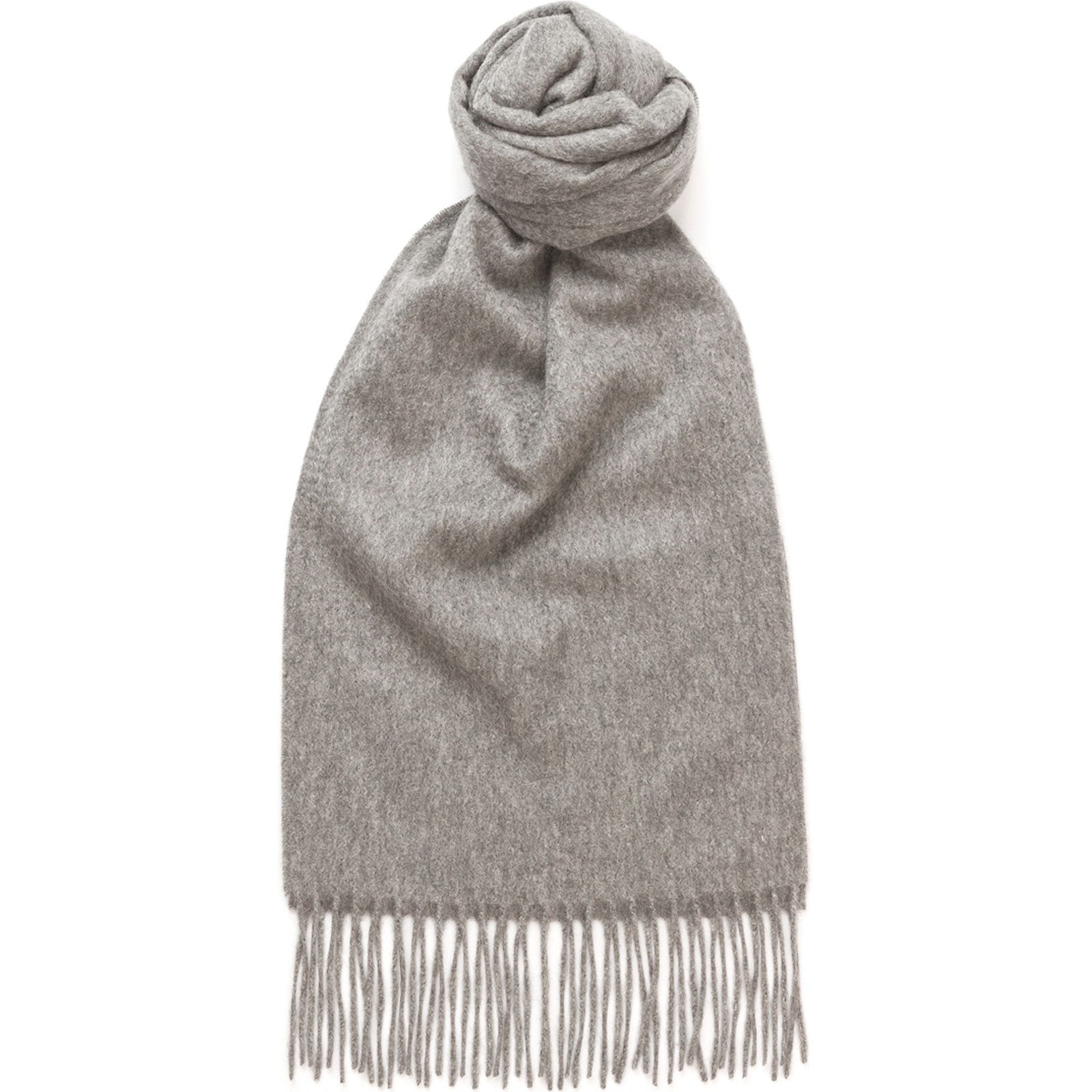 Product image for Herring Plain Lambswool Scarf in grey new