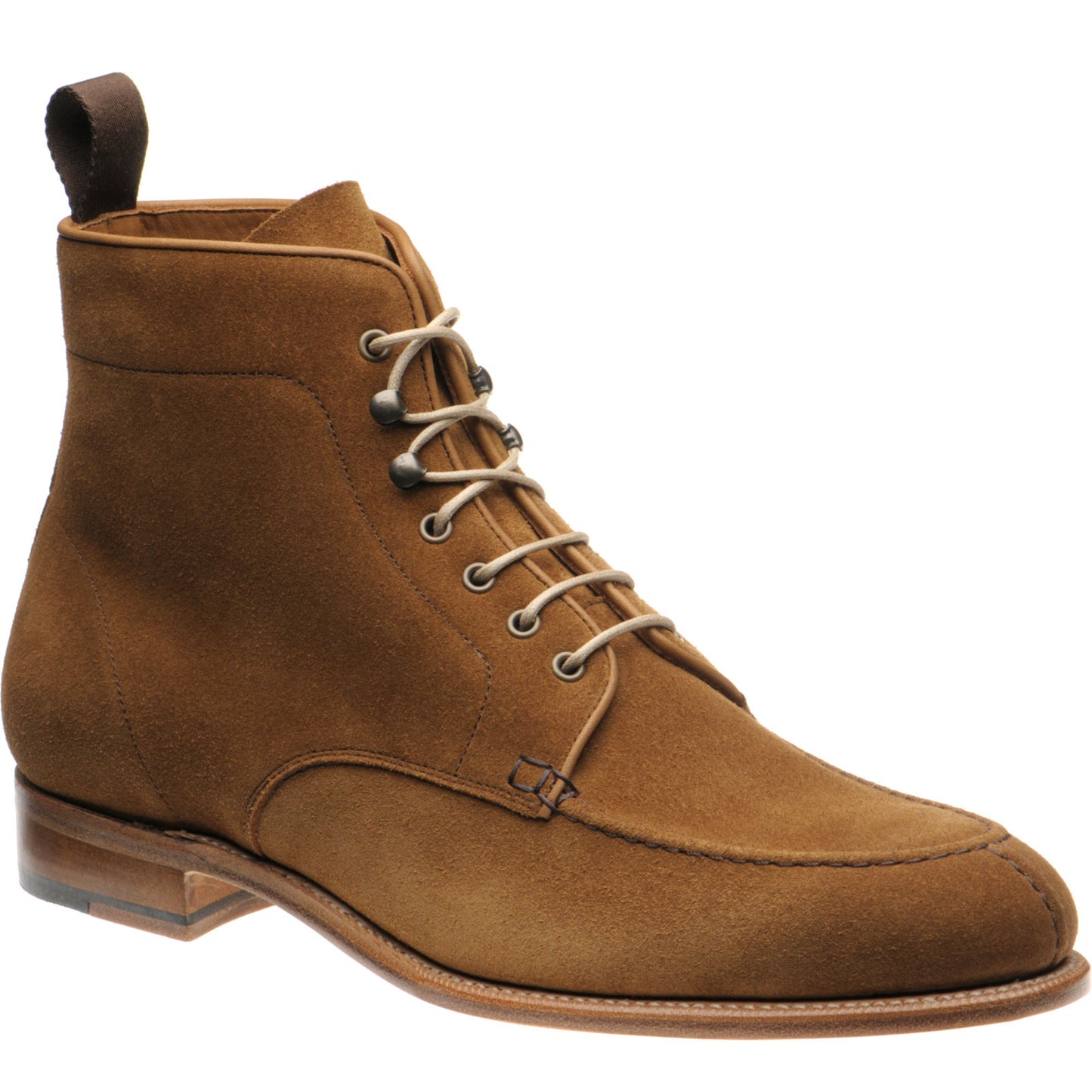 Product image for Herring Pocklington mens boots in taupe suede