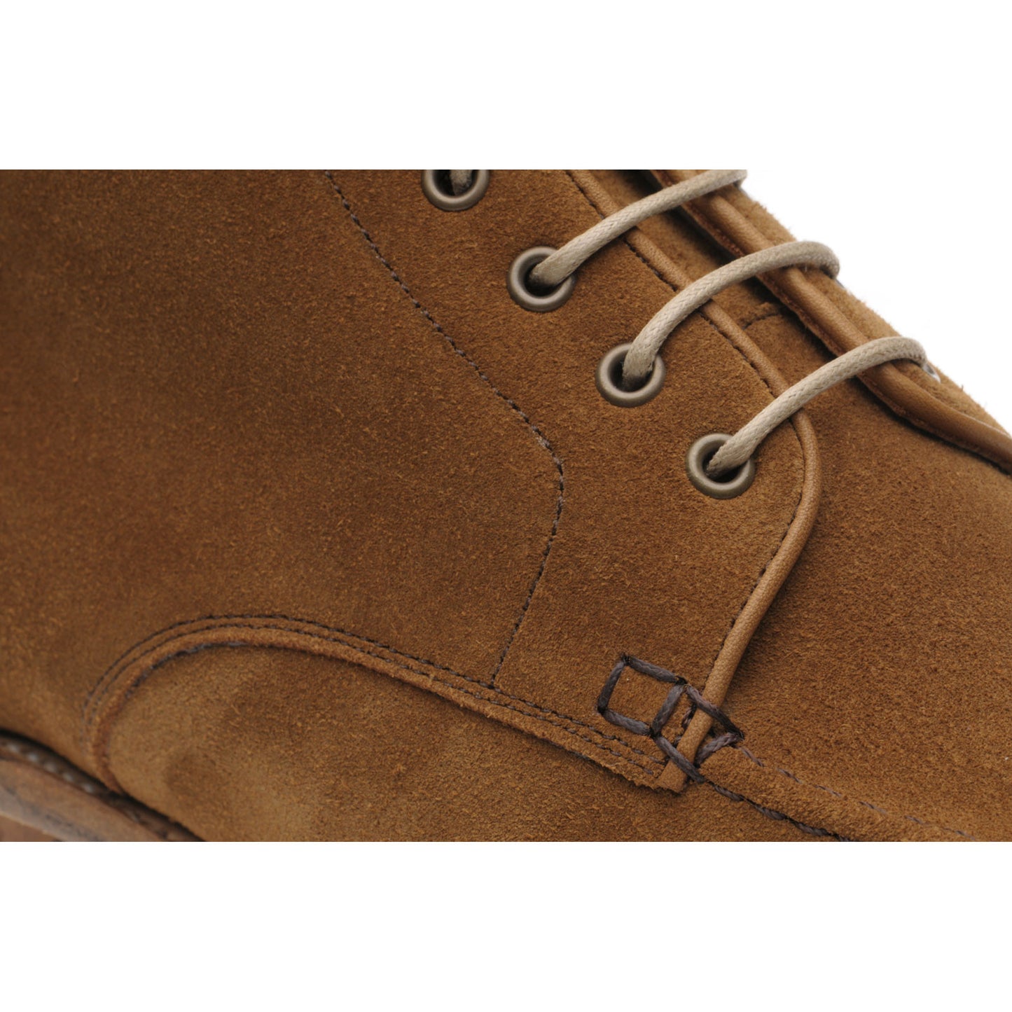 Product image for Herring Pocklington mens boots in taupe suede