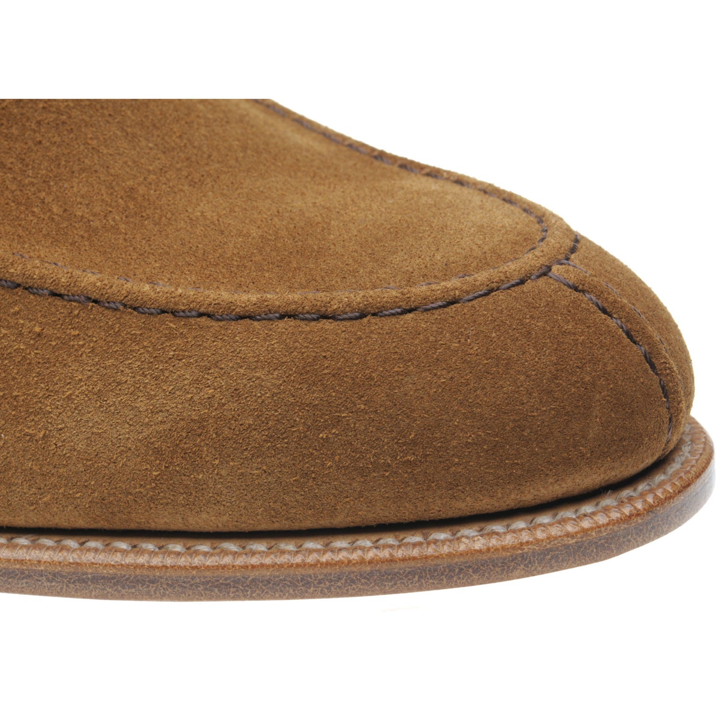 Product image for Herring Pocklington mens boots in taupe suede