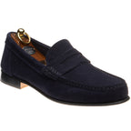 Navy Suede