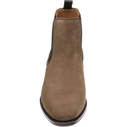 Product image for Herring Purcell II mens Chelsea boots in tabacco suede