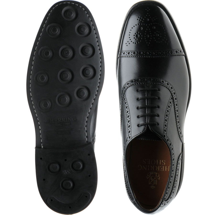 Product image for Herring Reading II (Rubber) in black calf