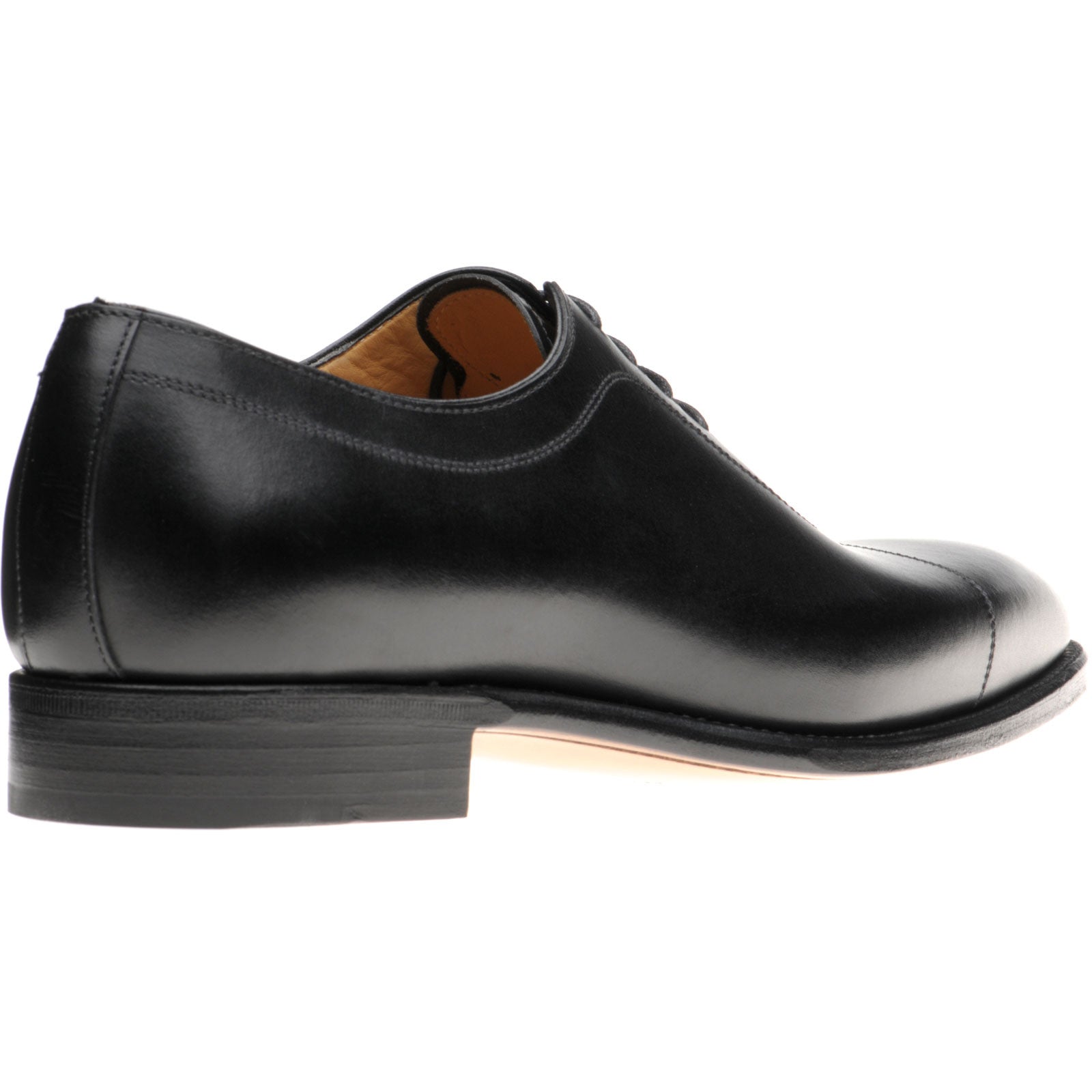 Product image for Herring Rodington mens Oxfords in black calf (second)