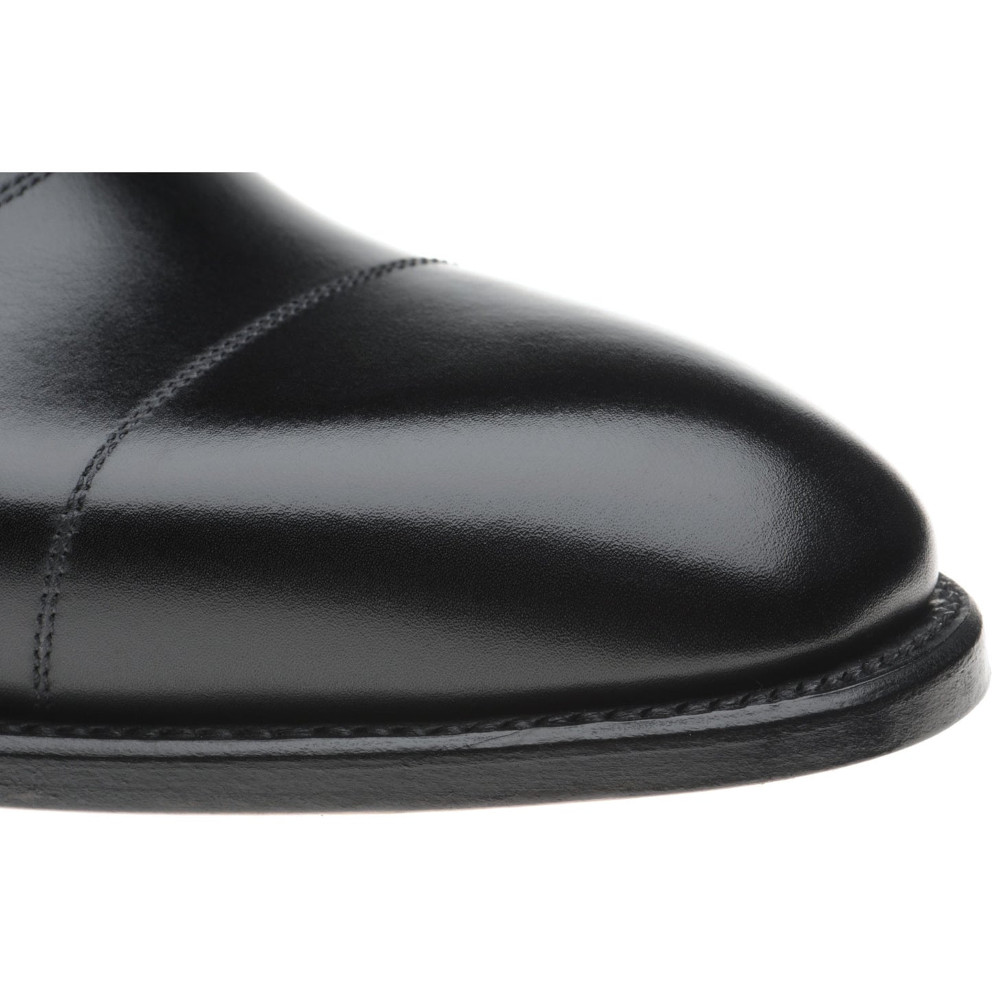 Product image for Herring Rodington mens Oxfords in black calf (second)