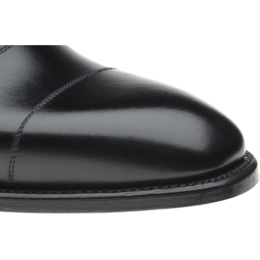 Product image for Herring Rodington mens Oxfords in black calf (second)