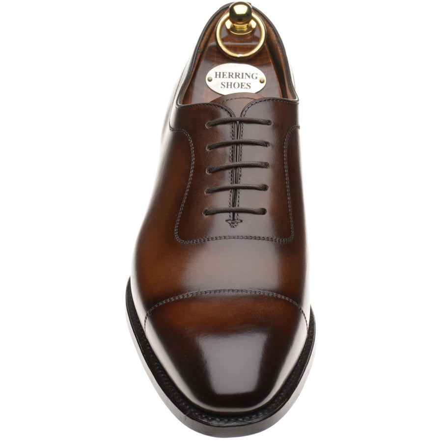 Product image for Herring Rodington mens Oxfords in brown calf (second)