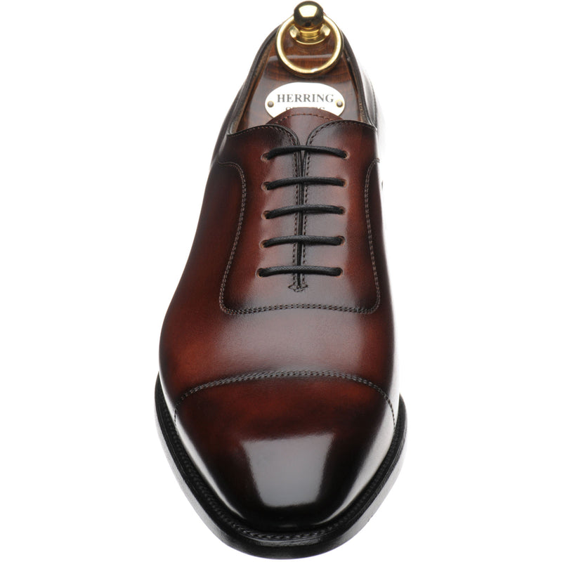Product image for Herring Rodington mens Oxfords in rosewood calf (second)