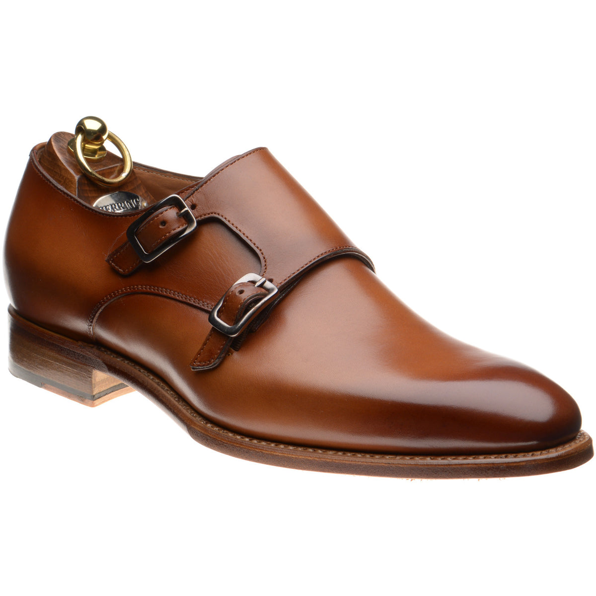Shakespeare double monk shoes calf