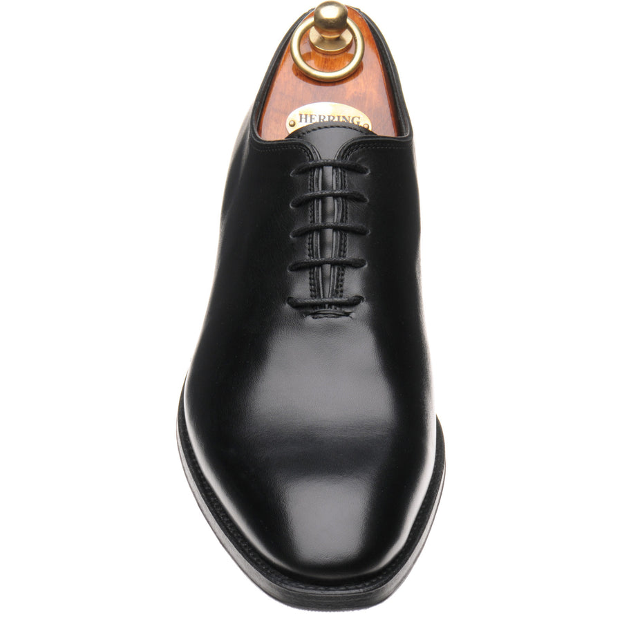 Product image for Herring Shrewsbury in black calf