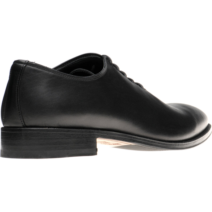 Product image for Herring Shrewsbury mens hybrid-soled Oxfords in black calf (second)