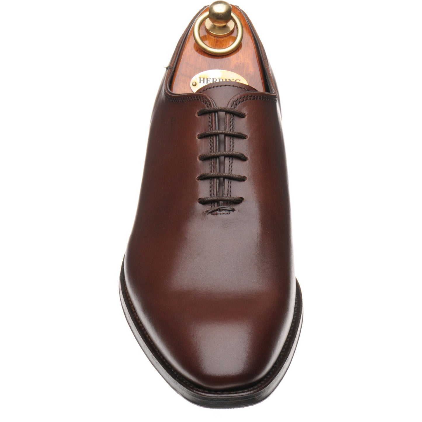 Product image for Herring Shrewsbury in dark brown calf