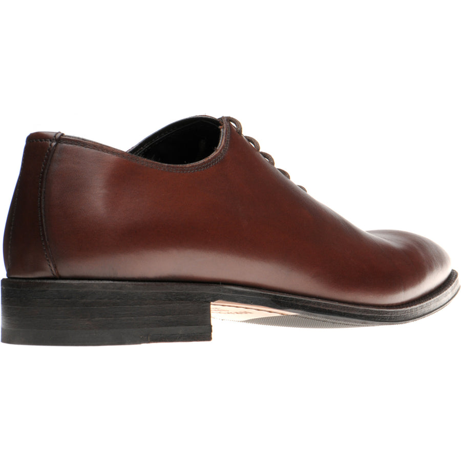 Product image for Herring Shrewsbury mens hybrid-soled Oxfords in dark brown calf (second)
