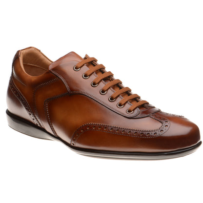 Product image for Herring Silverstone mens rubber-soled in tan calf