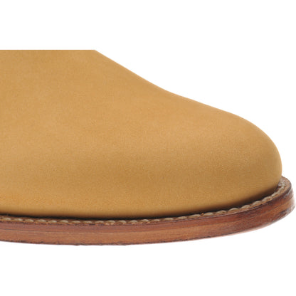 Product image for Herring Sittaford mens Chelsea boots in wheat nubuck