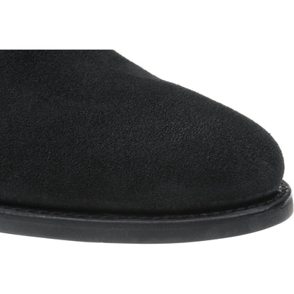 Product image for Herring Sittaford Rubber mens rubber-soled Chelsea boots in charcoal suede