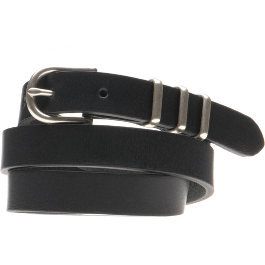 Product image for Herring Skinny Ladies Belt in black