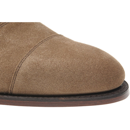 Product image for Herring Sligo mens Oxfords in taupe suede
