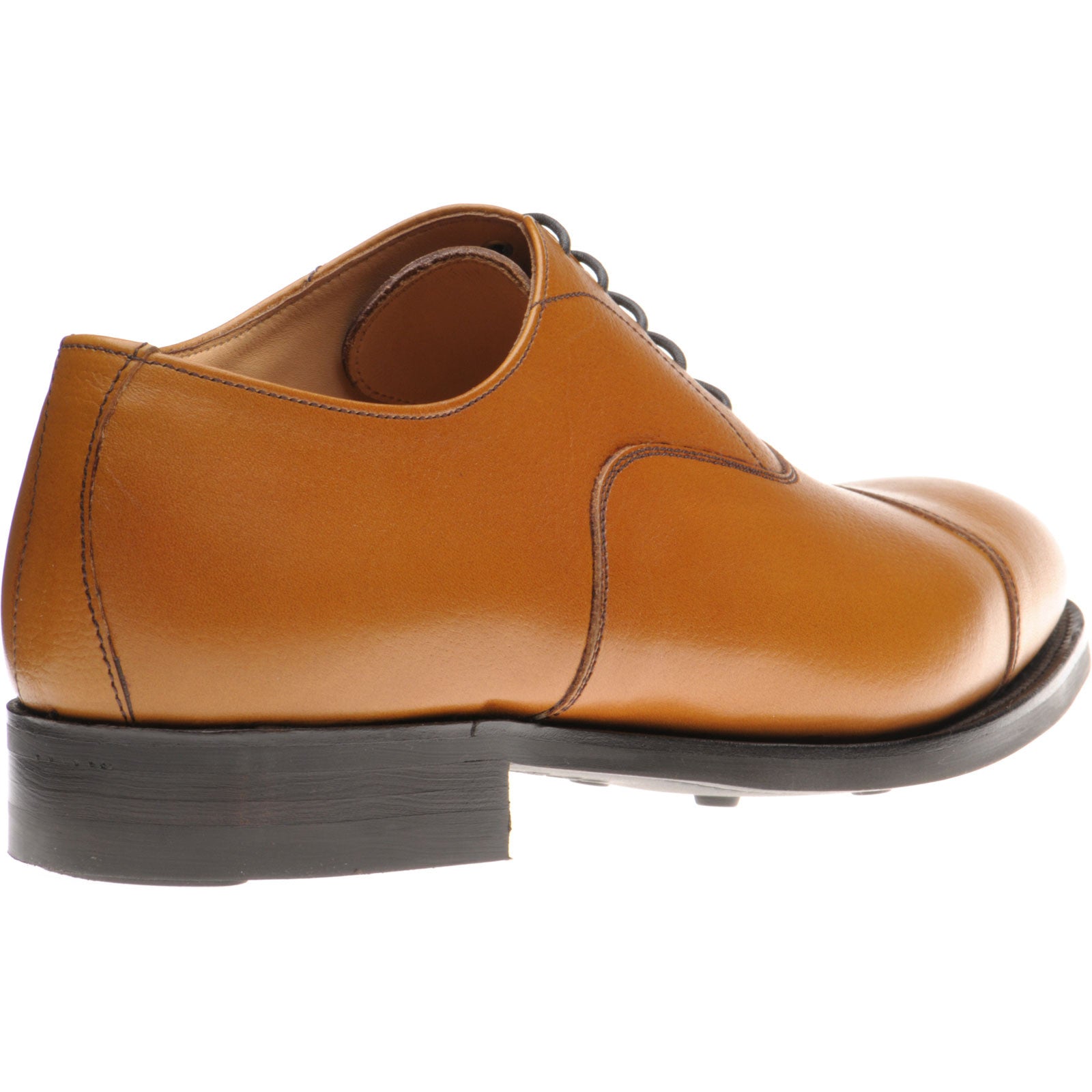 Product image for Herring Sligo Rubber mens rubber-soled Oxfords in tan grain calf