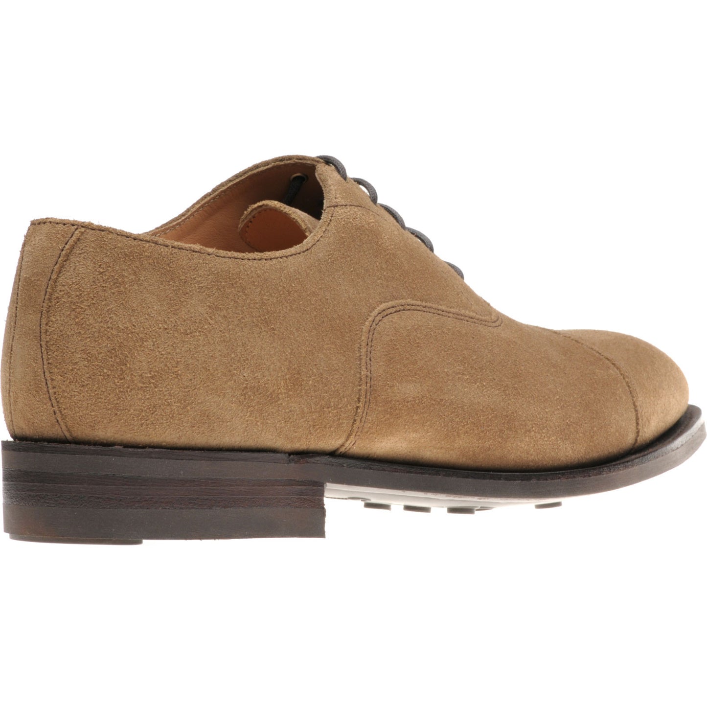 Product image for Herring Sligo Rubber mens rubber-soled Oxfords in taupe suede