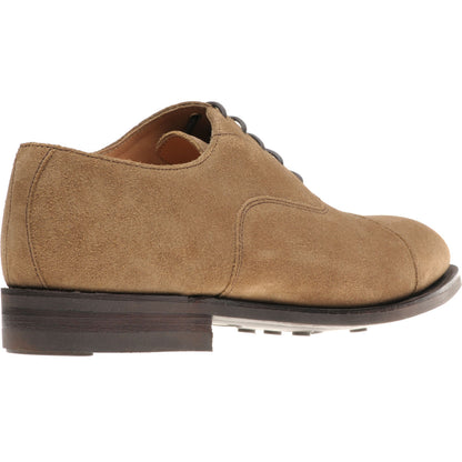 Product image for Herring Sligo Rubber mens rubber-soled Oxfords in taupe suede