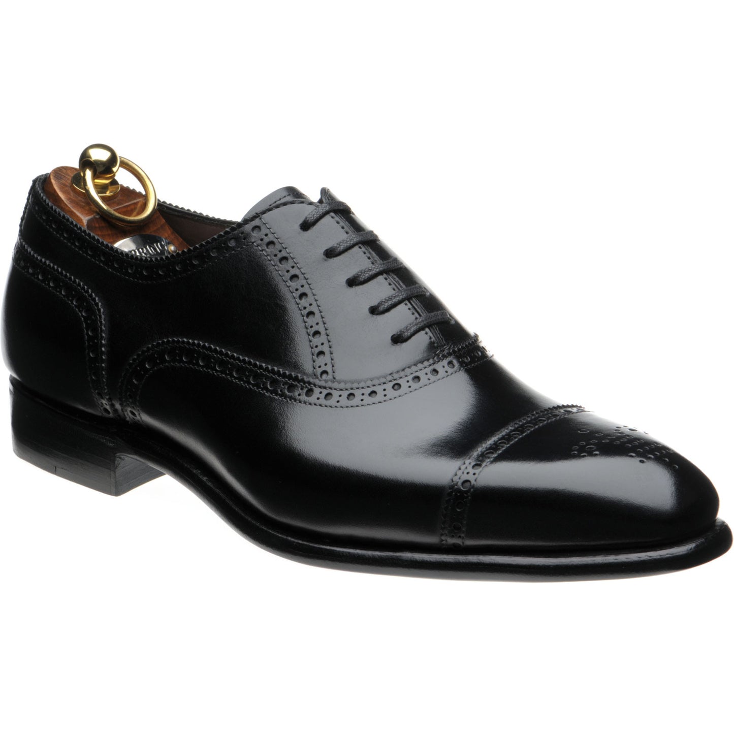 Chaussure à brogues en cuir noir - AIR NERO Chaussure à brogues en cuir noir - AIR NERO