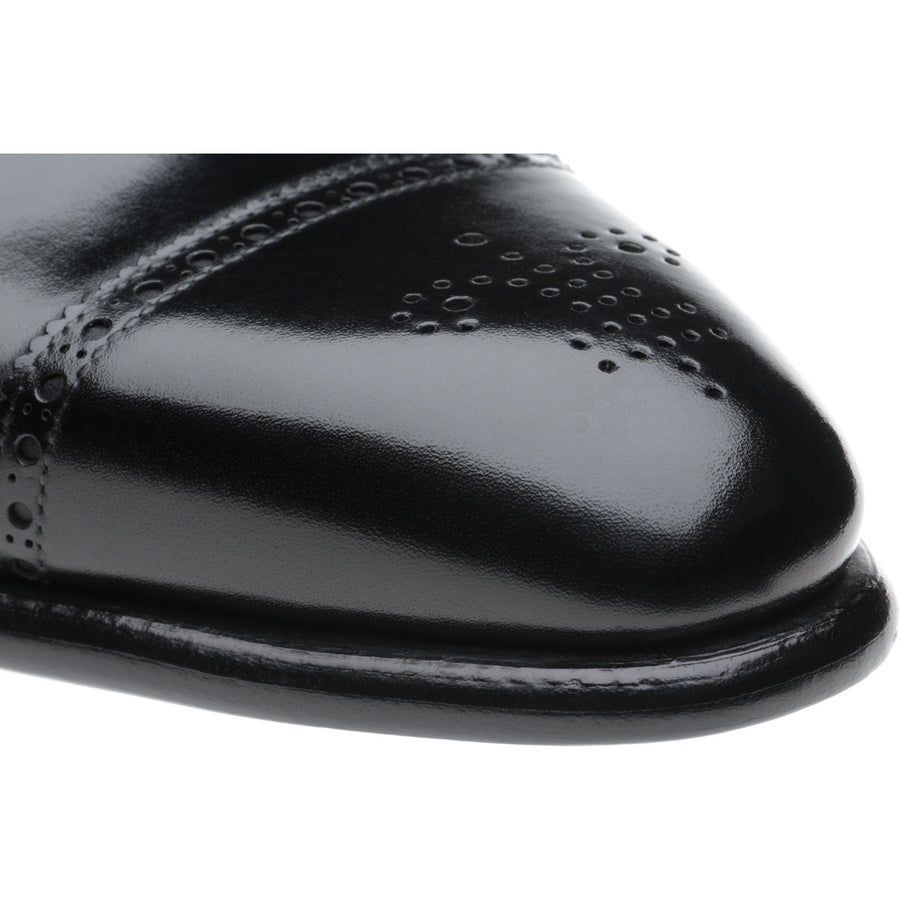 Product image for Herring Sloane in black calf