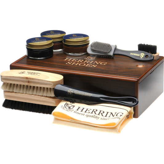 Product image for Herring Small Valet Box in dark wood