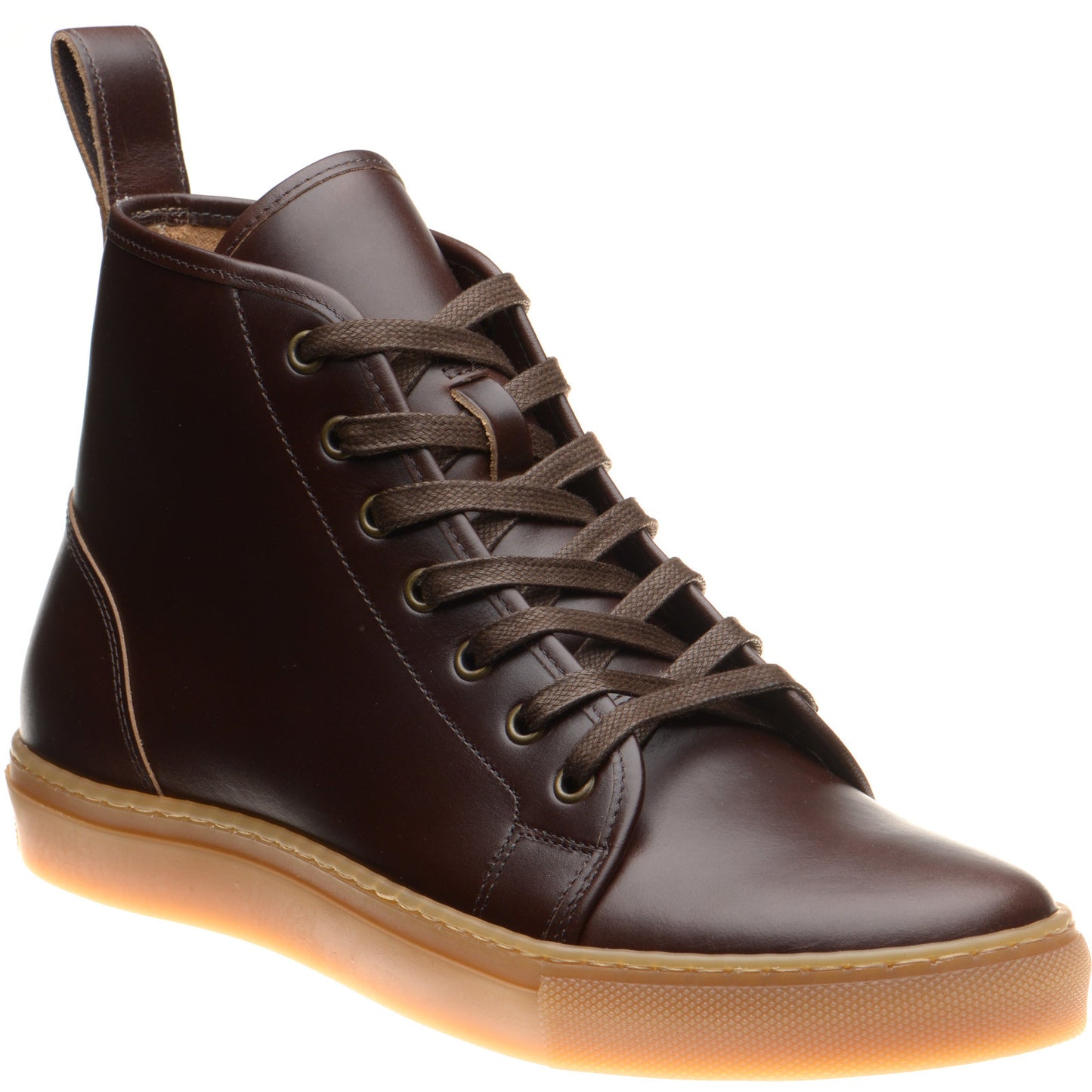 Product image for Herring Smugs mens rubber-soled boots in dark brown