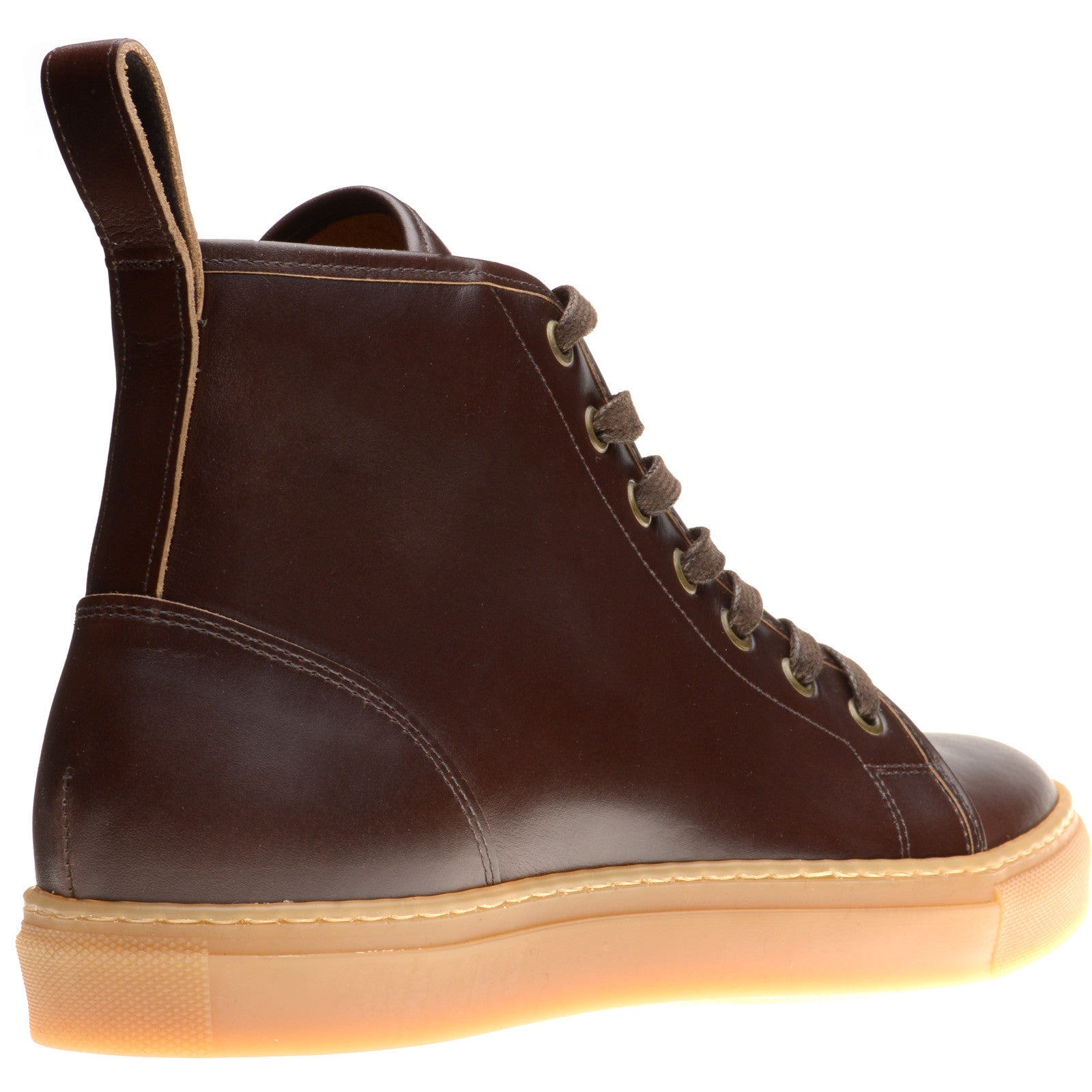 Product image for Herring Smugs mens rubber-soled boots in dark brown