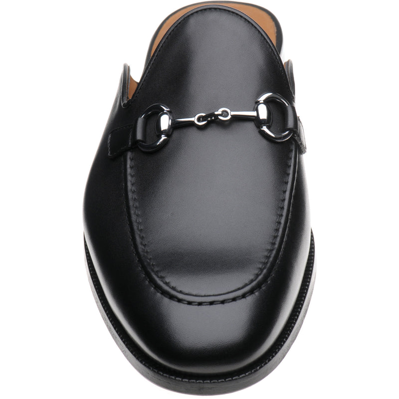 Product image for Herring Snaff II mens loafers in black calf (second)