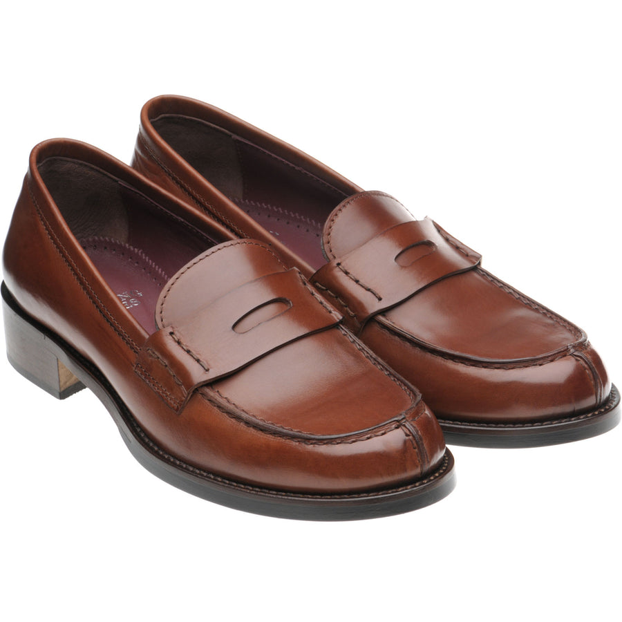 Product image for Herring Sophia ladies loafers in light brown calf (second)