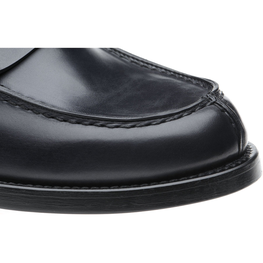 Product image for Herring Sophia ladies hybrid-soled loafers in navy calf