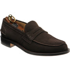 Dark Brown Suede