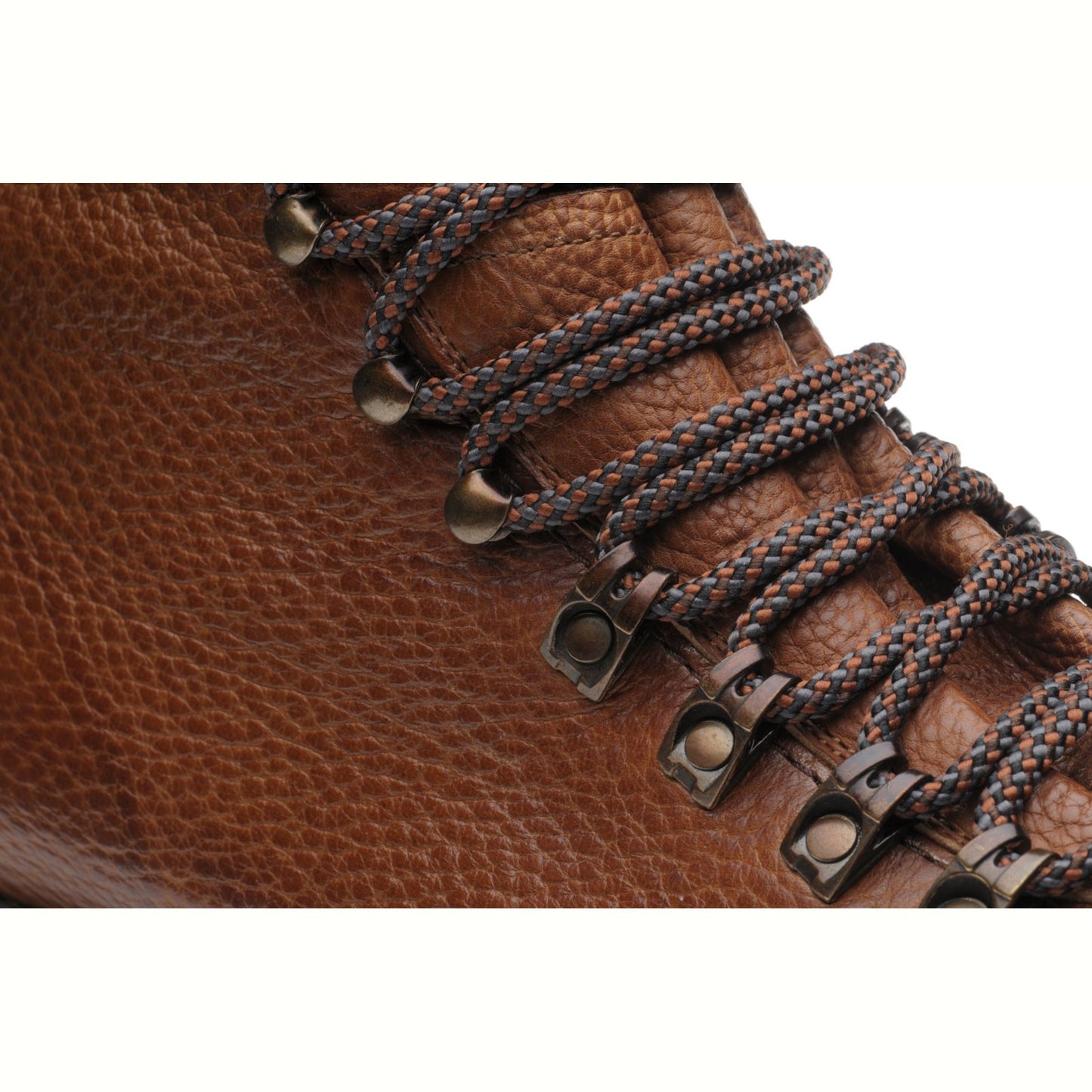 Product image for Herring Staverley mens rubber-soled boots in tan grain