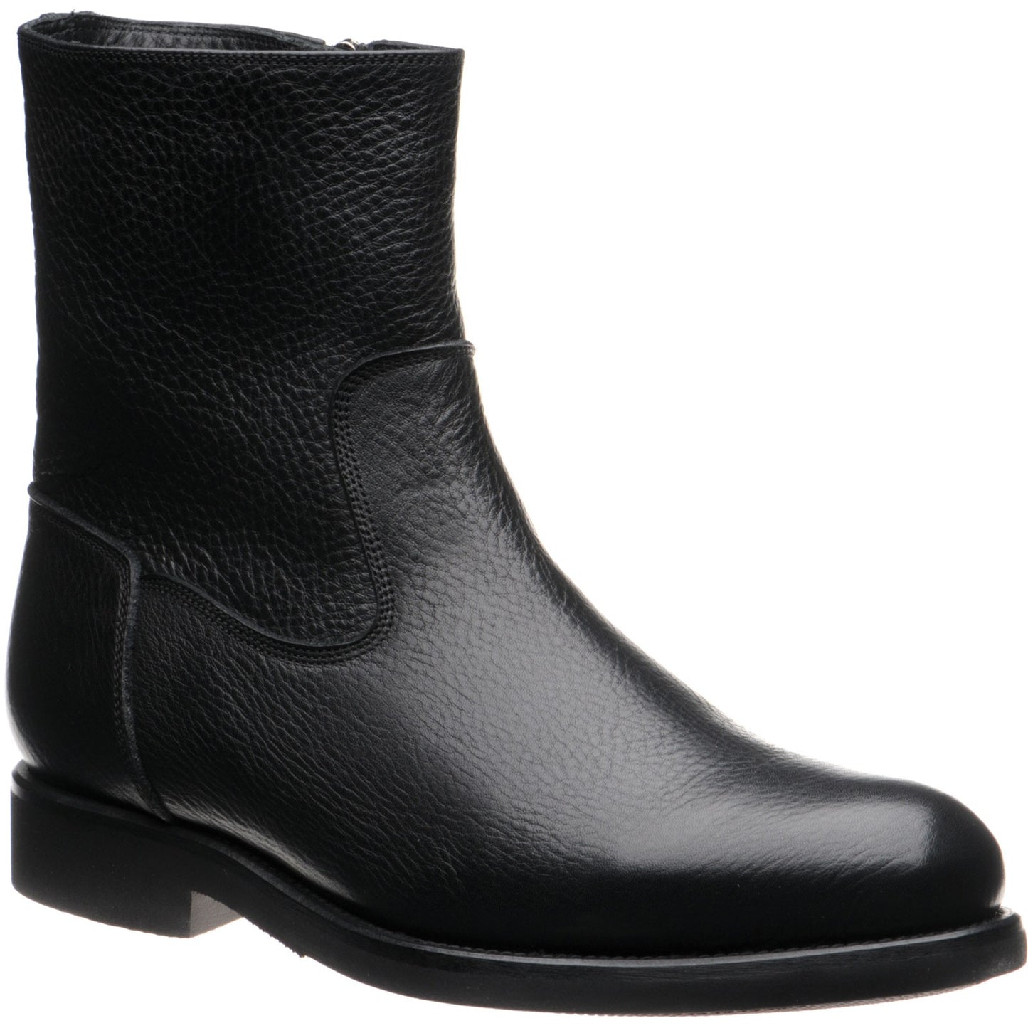 Product image for Herring Stockholm (Warm Lined) mens rubber-soled boots in black grain