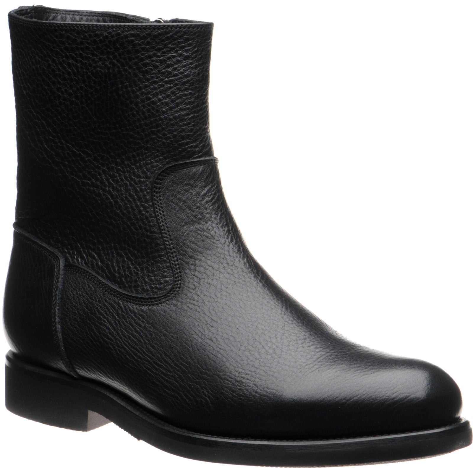 Product image for Herring Stockholm (Warm Lined) mens rubber-soled boots in black grain