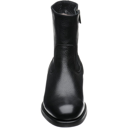 Product image for Herring Stockholm (Warm Lined) mens rubber-soled boots in black grain