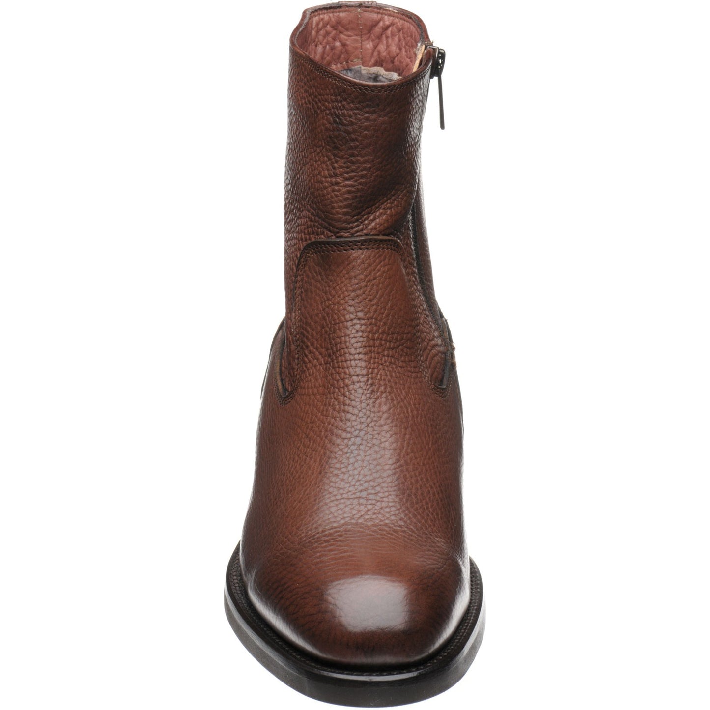 Product image for Herring Stockholm (Warm Lined) mens rubber-soled boots in brown grain