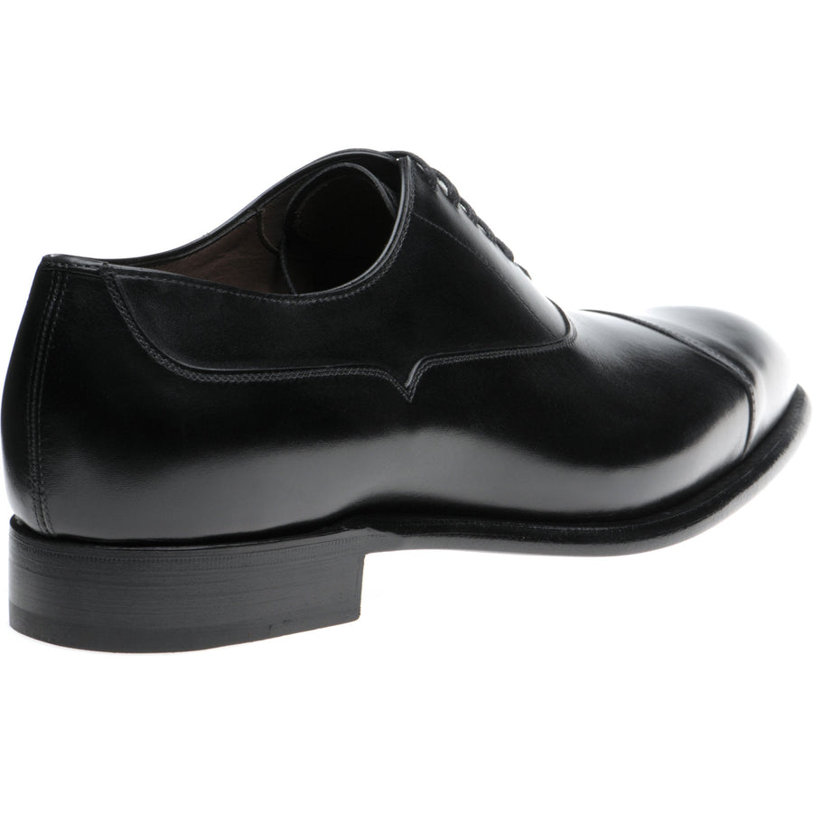Product image for Herring Sussex mens Oxfords in black calf (second)