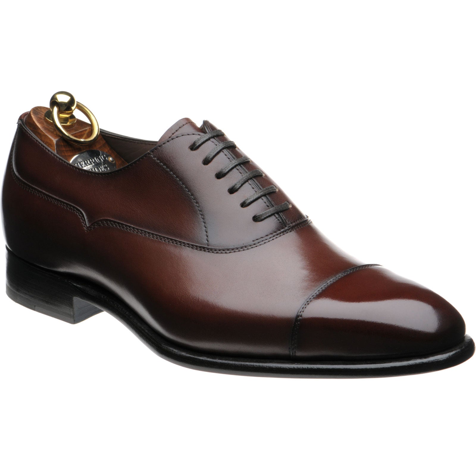 Product image for Herring Sussex in dark brown calf