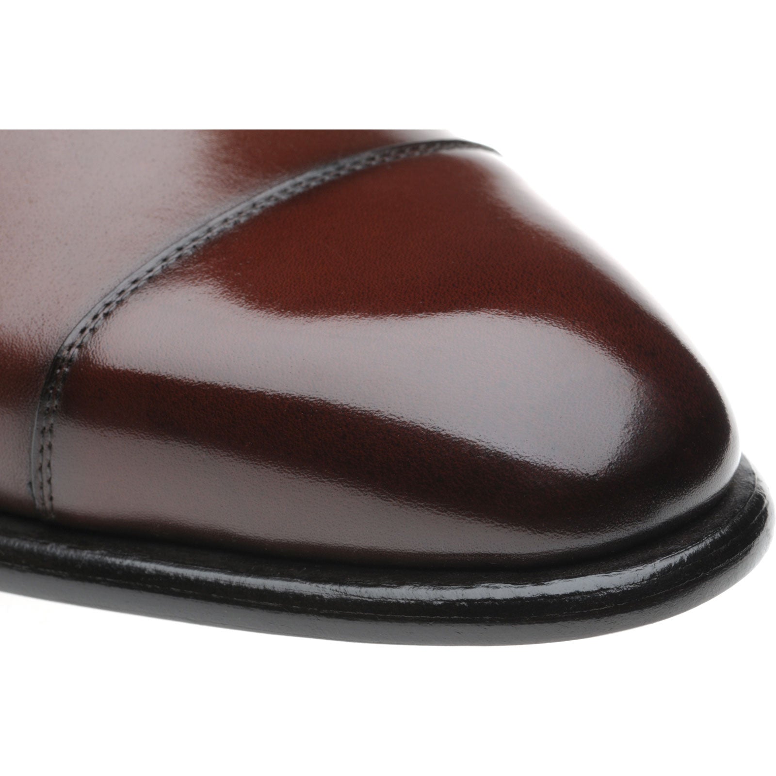 Product image for Herring Sussex in dark brown calf
