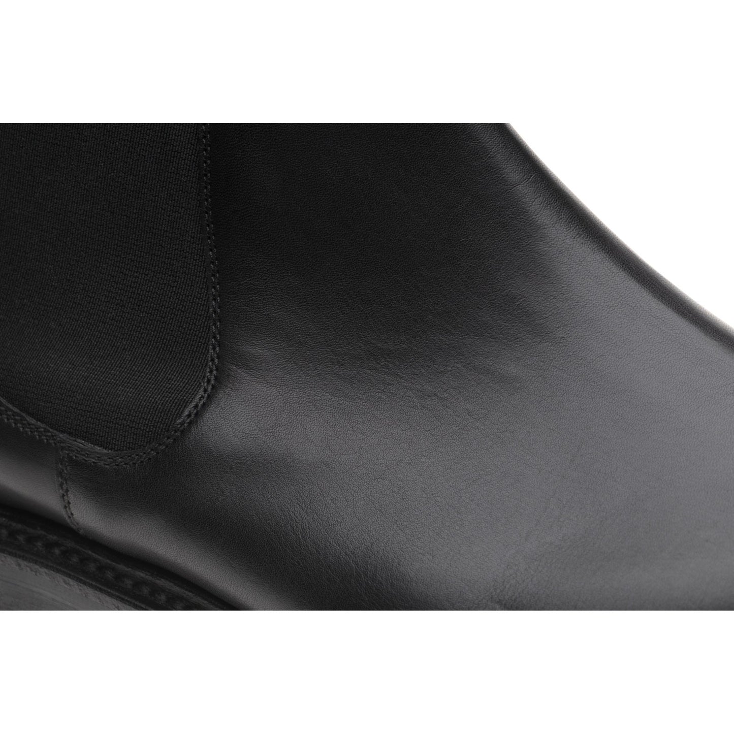 Product image for Herring Sywell mens rubber-soled boots in black calf
